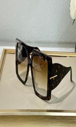 790 gafas de sol de moda popular marco cuadrado tendencia estilo vanguardista adecuado para hombres y mujeres uv400 gafas nobles de top qua7296458
