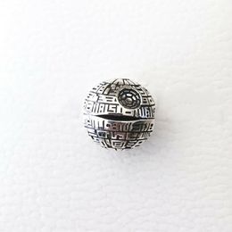 799513C00 Star Wcrs Death Star Clip pandora charms para pulsera DIY Jewelry Making kits Loose Bead 925 Sterling Silver wedding party gift