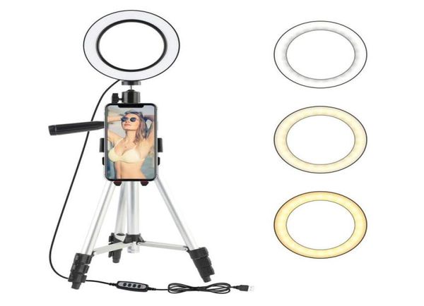 79 pouces LED Ring Light Po Studio Caméra Lumière Pographie Dimmable Lumière Vidéo pour Youtube Maquillage Selfie avec Trépied Téléphone Hold2126082