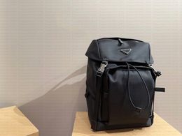 Bolso de nailon 7A 1:1 para mujer, mochila de viaje abierta con cremallera de gran capacidad de 42CM, bolso ligero de diseño de lujo