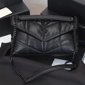 7A + 2022 nouveau top designer luxe sac pour femme classique mode rétro en peau de mouton marque une épaule messager ancienne chaîne en argent grande capacité oreiller sac