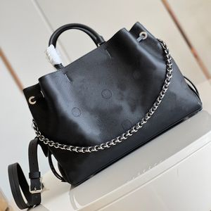 9A Bella Totes Luxe designertassen Uitgesneden geperforeerde koeienhuid handtassen Echt lederen portemonnee