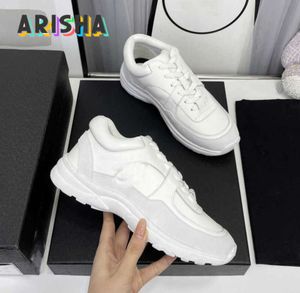 7A Mejor calidad Diseñador Zapatos para correr Canal Zapatillas de deporte Mujeres Lujo con cordones Zapato deportivo Entrenadores casuales Zapatilla de deporte clásica Mujer Ccity dfcvcx EWT