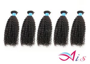 7A Braziliaans haar Kinky Curly Human Hair Weave-bundels Echt haar3411295