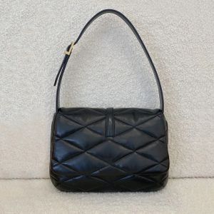 7A sac de créateur LE 57 Sac sous les bras Sac à main en peau de mouton Sac d'oreiller 698567 aFshion Classic Square Lattice Cuir véritable pour femme de haute qualité Luxe sur mesure Poignet