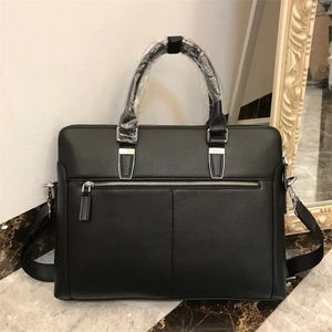 7a Designer tas nieuwe merk aktetas designer Men Bags beroemde merkheren schoudertas echte lederen handtas riemtas schoudertas heren tas groot de draagtas 29cm39cm