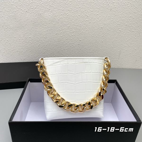 7A Bolso de diseñador Cuero de cocodrilo estampado brillante TF Maxl Hain Mini Bolsos de mujer Moda Bolsos de hombro de lujo Crossbody Nuevo 2022