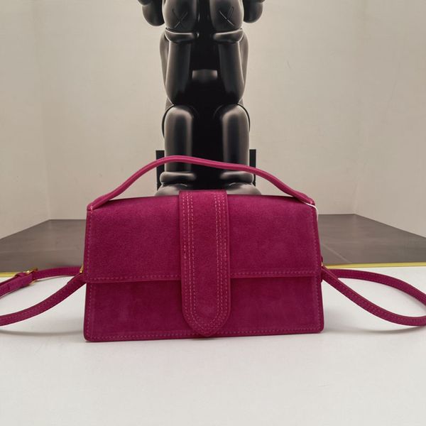 7A bolsos de diseñador jacqums bolsos bolso de mano bolso de hombro mensajero de mujer gamuza de lujo de gran capacidad nuevo