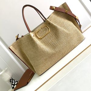 7A Designer Tassen Luxury -kwaliteit breien strandbakken hoge imitatie dames stroming handtassen