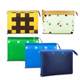 7A Designer Luxury Clutch Toitrage Sac dames fashion Cosmetic sac porte-zippe portefeuille Mode sac à main portefeuille de cartes de cartes de cartes