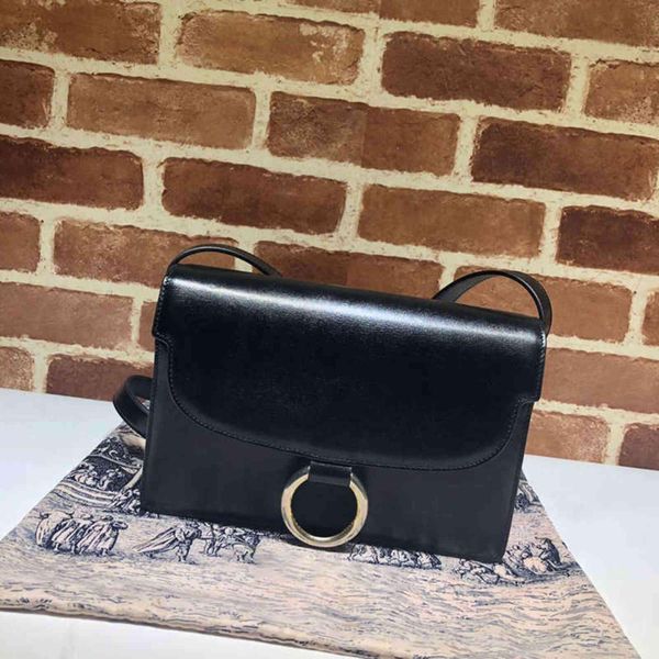 7A Bolso de hombro de diseñador Bolsillo interior versátil con ranura Atmósfera de moda Bolso de mano cruzado delicado Bolso de cuero genuino Messgnger 589474 Monedero