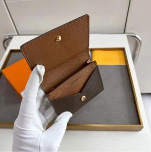 7A Véritable Portefeuilles En Cuir Titulaires Designer De Mode Hommes Pièce De Monnaie D'affaires Carte De Crédit Porte-Billet Clé Cas De Luxe Poche Organisateur Portefeuille M58456 Top vente