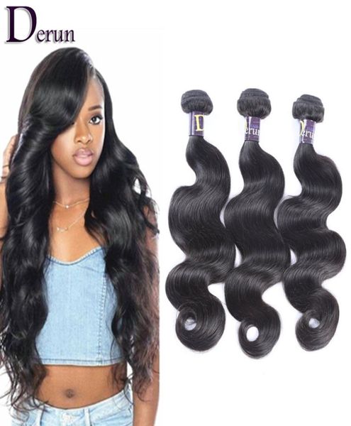 7a Grade Brésilien Bundles Human Fair Weaves 3PCS NON TRAPISSET CORPS WAVE TOUT