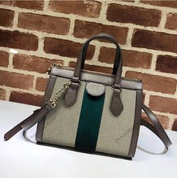 7A Sac de qualité personnalisé haut de gamme Sacs de créateurs Femmes Mode Épaule Fourre-tout Bandoulière Sacs à main Totes Lady Toile Véritable Cuir Messenger Cross Body Purse 547551