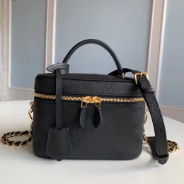 7A High I Designer Crossbody Tas VANITY Real Leather Makeup Tas Dames Designer Luxe Mode Casual VANITY PM Cosmetische Tas Schoudertassen Crossbody Handtas