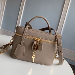 7A Hoge kwaliteit designer crossbody tas VANITY Echt lederen make-uptas Damesontwerpers Luxe mode Casual VANITY PM Cosmetische tas Schoudertassen Crossbody handtas