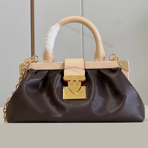 7A Dames Créateur De Mode De Luxe Pochettes Sac À Main Fourre-Tout Chaîne Nuage Épaule Bandoulière Bandoulière Handbaag 22326 22325 22327 Élégant Casual 28cm avec boîte L330