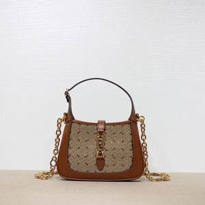 7a Lizard Handbag Sacs Axillary Sacs Axillary Purse Cross-Fody Sac de soirée en cuir authentique Fashion Jackie Clake All Copper Letter Chain 675799 TOTES