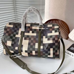 7A marque de luxe keepall sac de voyage hommes femmes sac à main designer sac polochon en cuir véritable grand sac sacs à bandoulière de mode