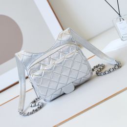 9A – Mini sac à dos de luxe de styliste, Texture peau de mouton or ou argent, sacs à main de qualité supérieure, Imitation de 20cm de haut pour dames