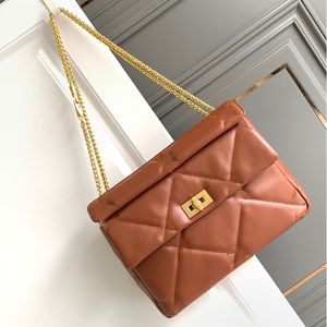 7A Sac à bandoulière de luxe en cuir Nappa en peau de mouton sac à main chaîne sac de créateur de mode pour femme sac à bandoulière riveté embelli sac à main classique pour femme grand fourre-tout à rivets