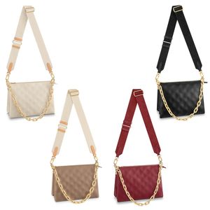 Moda para mujer COUSSIN Diseñador Lujos Bolsas de hombro Cartera de cuero genuino Totes Messenger Duffle Nylon Crossbody Bag Lady Man Hobo Bolsos famosos Monedero