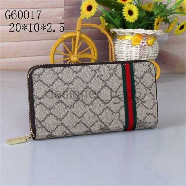 7a de qualité portefeuille Luxury Hot nouveaux sacs sacs à main épaule M60017 Cuir Unisexe Portefeuille Luxury Marque Sunflower Panda Lettre Zippy Femmes Long Wallet