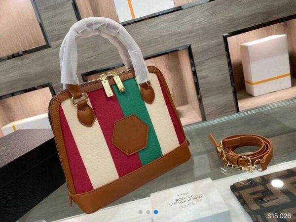 7A Bolsos de lujo de calidad 2022 Bolso de diseñador para mujer Bolso de hombro tipo bandolera Shell Horsebit Bolsillo con cremallera Doble G Letras Punto Monedero Cartera Totes Mochila Embrague 2022