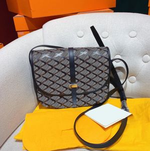 7A Qualité Designers de luxe Postman Sacs Portefeuilles Porte-cartes Enveloppe Cross Body Totes Cartes Pièces Hommes Véritable Sacs à bandoulière en cuir Sac à main Femmes Hangbag