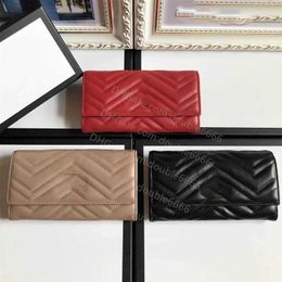 7A kwaliteit nieuwe dame lange portemonnee veelkleurige portemonnee Kaarthouder originele vrouwen klassieke rits pocke Clutch bag 443436204j