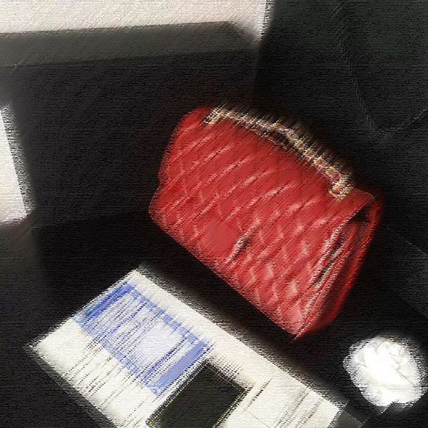 7A Top Designe Luxury Brand Handbag Channel Femme's Sac's Cuir Gold Chain Crossbody 2,55 cm Clip de bétail rose noir et blanc