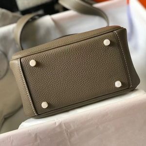 7A+ Diagonale pakkettas van topkwaliteit Dames portemonnee Designer Mini dokterstassen Handgemaakte handtassen Klassieke mode Togo lederen portemonnee Sac De Luxe Femme schoudertas