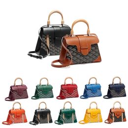 7A Luxe handtassen Damesontwerpster Schouder Tote Saddle Bags Nieuwe Saigon Tassen Heren Lederen Flap Tassen Crossbody Tassen Casual Fashion Clutch Bags Wallets