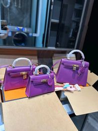 7aFashion Design Damen-Klassiker-Handtasche, obere Schicht aus Rindsleder, abnehmbarer Schultergurt mit guter Textur, super vielseitige Umhängetasche mit einer Schulter