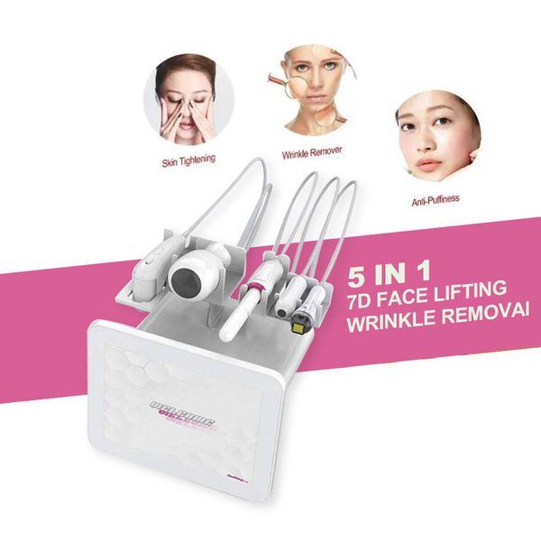 Salon Esthétique Institution 7D Hifu Visage Corps Anti-Rides Anti-Vieillissement Machine De Serrage Vaginal Ultrasons Focalisés À Haute Intensité Hifu Liposonic Machine