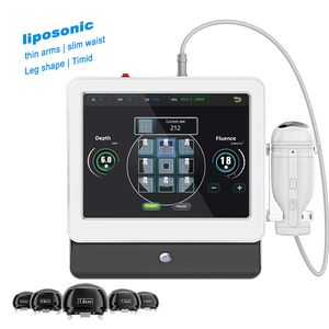 7D Hifu Liposonic SMAS tillen anti -verouderende schoonheidsapparatuur Hifu Hoge intensiteitsgerichte ultrasone machine voor salongebruik