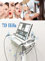 Máquina HIFU 7D 2 en 1 Dispositivo eliminador de arrugas portátil Equipo de salón de belleza para lifting de la piel Ultrasonido enfocado de alta intensidad Cuerpo 9737995
