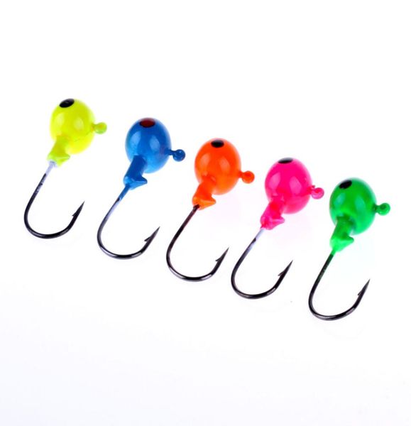 7g 20pcs mélange plomb rond jigs têtes de pêche de pêche appâts de pêche aux gabarits de poisson tacle 9550872