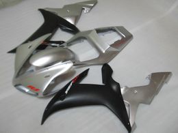 7Gifts Fairing Kit voor Yamaha YZF R1 2002 2003 Zwart Silver Backings Set YZF R1 02 03 QY69