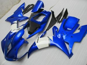 Kit de carénage pour Yamaha YZF R1 2002 2003, ensemble de carénages blanc bleu noir YZF R1 02 03 BV48, 7 cadeaux