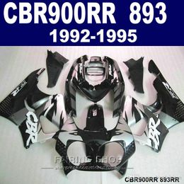 7Gifts Fairing Kit Honda CBR900RR CBR 893 1992-1995 Oranje Zilver Zwarte Verklei Set CBR 900 RR 09 10 11 FG57