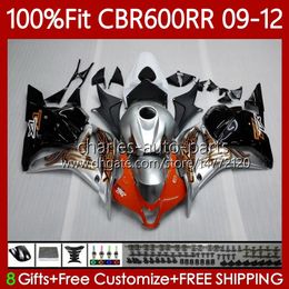 OEM-bodys voor HONDA CBR 600 CBR600 F5 RR CC 09-12 Carrosserie 69NO.21 CBR 600RR CBR600RR 09 10 11 12 CBR600F5 2009 2010 2011 2012 600CC Injectie Mold Fairing Graffiti Nieuw