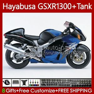 OEM BODY + TANK VOOR SUZUKI HAYABUSA GSXR 1300CC GSXR-1300 1300 CC 1996 2007 74NO.315 GSX-R1300 GSXR1300 96 97 98 99 00 01 GSX R1300 02 03 04 05 06 07 FASHING KIT FABRIEKEND BLAUW