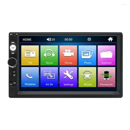 7in ingebouwde MP5 Mirror Link Auto Radio Multimedia Player CarPlay Functie Auto -entertainmentsysteem Universal voor auto's SUV -vrachtwagens