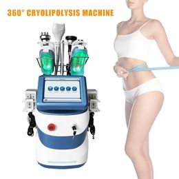 7IN1 Fat freeze cryolipolyse amincissant la machine perdre du poids double retrait du menton avec poignée de refroidissement cryo