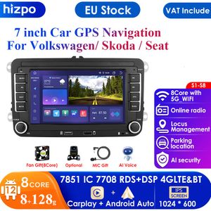 7 inch 2 Din Android Autoradio GPS voor VW/Skoda Octavia Golf 5 6 Touran Passat B6 Polo Jetta Coche Autoradio Carplay