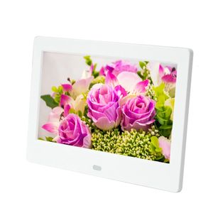 7inch HD LED Digital PO Frame Desktop Electronic Album Support USBMMCSDMS Carte 800480 Smart Picture 240401