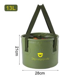 Bolsa de almacenamiento de agua de cubo portátil de 7L/13L/20L