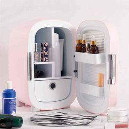 7L Maquillage Réfrigérateur Beauté Réfrigérateur Professionnel Soins De La Peau Préservation Intelligente Maison Portable Voiture zer Haute Qualité BX41 H257b