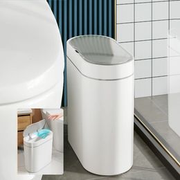7L Smart Induction Trash Can Automatic Intelligent Sensor Dustbin Electric Touch Bin voor keuken badkamer slaapkamer 240510